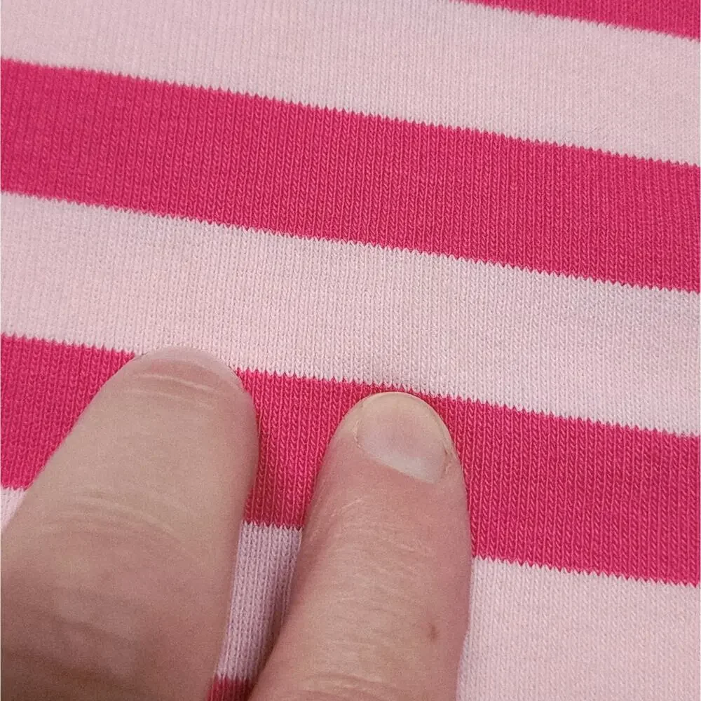 Hanna Andersson Kids Pink Stripe Pajama Set Size 5